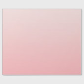 Weich rosa Farbverlauf Geschenkpapier (Flach)