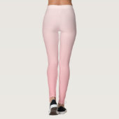 Weich rosa Farbverlauf Leggings (Rückseite)