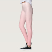 Weich rosa Farbverlauf Leggings (Links)