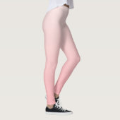 Weich rosa Farbverlauf Leggings (Rechts)