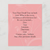 Weich rosa Kirschblossom Flyer (Hinten)