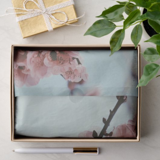 Weich rosa Kirschblossom Gewebepapier Seidenpapier (Geschenk)