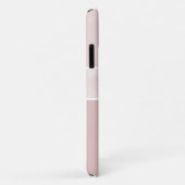 Weich rosa Minimal Girl Case-Mate iPhone Hülle (Hinten/Rechts)