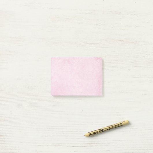 Weich rosa Nachhinweise Post-it Klebezettel (Auf Schreibtisch)