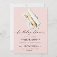 Weich rosa | Niedlich Giro Birthday Dinner Party