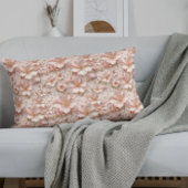 Weich rosa Pastell floral Kissenbezug