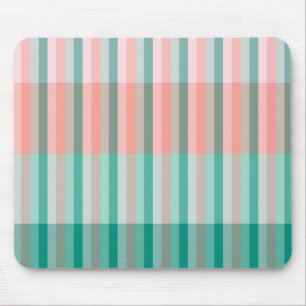 Weich rosa Pfirsich Bernstein Yucca und Arbor Gree Mousepad