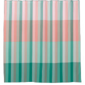 Weich rosa Pfirsichfarben Bernsteinjucca und Arbor Duschvorhang (Vorderseite)