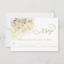 Weich rosa romantische Goldkalligraphie