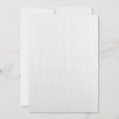 Weich rosa Roses Elegante Hochzeit Einladung (Rückseite)