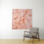 Weich rosa Stoff in Pastellfarben. Stoffe Wandteppich (Beispiel (Horizontal))
