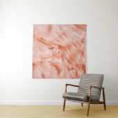Weich rosa Stoff in Pastellfarben. Stoffe Wandteppich (Beispiel)