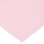 Weich rosa Tischtuch Tischdecke (Schrägansicht)