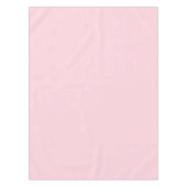 Weich rosa Tischtuch Tischdecke (Vorderseite)