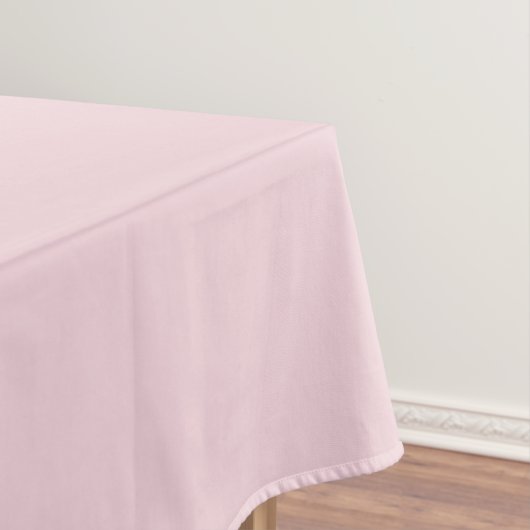Weich rosa Tischtuch Tischdecke (Beispiel)