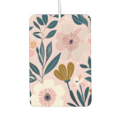 Weich rosa und Aquamarine Weibliche Luft Frische P Autolufterfrischer (Vorderseite)