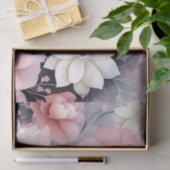 Weich rosa und grau seidenpapier (Geschenk)