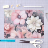 Weich rosa und grau seidenpapier (Handwerk)