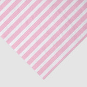 Weich rosa und Weiß Stripes Seidenpapier (Ausschnitt)