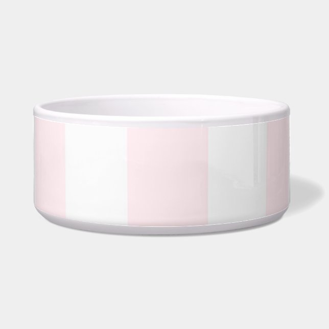 Weich rosa und weiße napf (Vorderseite)