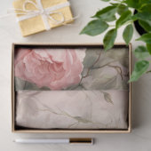 Weich rosa Zarte Rose Blumenhintergrund Seidenpapier (Geschenk)