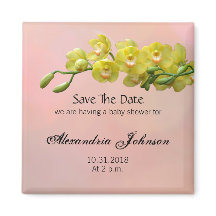 Weich Sweet Pink Pastel Save the Date Babydusche