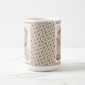 Weich überzogene Drahtgitter Terrier Malerei Origi Kaffeetasse (Mittel)