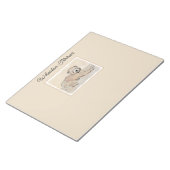 Weich überzogene Drahtgitter Terrier Malerei Origi Notizblock (angewinkelt)