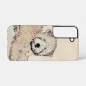 Weich überzogene Drahtgitter Terrier Malerei Origi Samsung Galaxy Hülle (Rückseite (Horizontal))