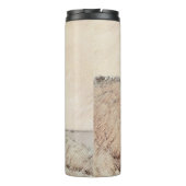 Weich überzogene Drahtgitter Terrier Malerei Origi Thermosbecher (Rückseite)