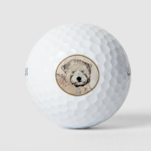 Weich überzogene Rad-Terrier-Welpe-Malerei Hunde K Golfball