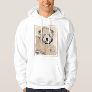 Weich überzogene Rad-Terrier-Welpe-Malerei Hunde K Hoodie