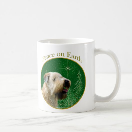Weich überzogene Scheibe Terrier Peace Kaffeetasse (Rechts)