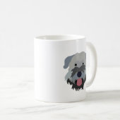 Weich überzogene Wheaten Terrier-HundeTasse Kaffeetasse (VorderseiteRechts)