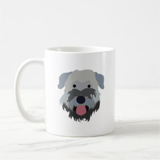 Weich überzogene Wheaten Terrier-HundeTasse Kaffeetasse