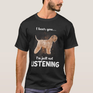 Weich überzogene Wheaten Terrier Ich höre Sie ni T-Shirt
