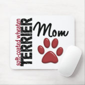 Weich-Überzogene Wheaten Terrier-Mama 2 Mousepad (Mit Mouse)