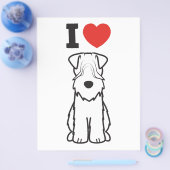 Weich überzogener Cartoon Terrier Dog Flyer (Einzeln)