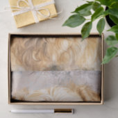 Weich überzogener Hund Seidenpapier (Geschenk)