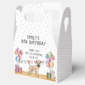 Weich überzogener Radfahrer Geburtstag Vielen Dank Geschenkschachtel (Geöffnet)