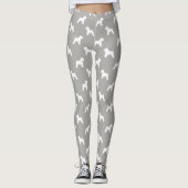 Weich überzogenes Wheaten Leggings (Vorderseite)