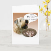 Weich überzogenes Wheaten Terrier die Türkei Karte (Gelbe Blume)