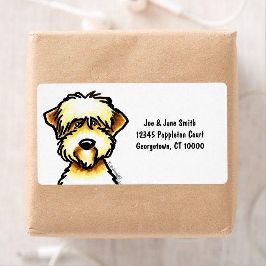 Weich überzogenes Wheaten Terrier Face (Insitu)