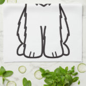 Weich überzogenes Wheaten Terrier Handtuch (Gefaltet)