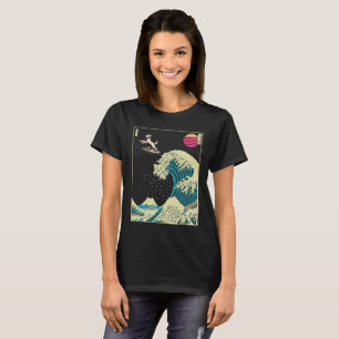 Weich überzogenes Wheaten Terrier Hund surfen auf  T-Shirt