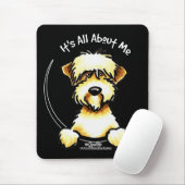 Weich überzogenes Wheaten Terrier IAAM Mousepad (Mit Mouse)