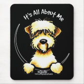 Weich überzogenes Wheaten Terrier IAAM Mousepad (Vorne)