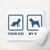 Weich überzogenes Wheaten Terrier Mousepad (Mit Mouse)
