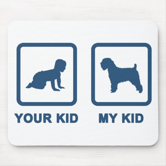 Weich überzogenes Wheaten Terrier Mousepad (Vorne)