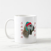 Weich überzogenes Wheaten Terrier Santa Paws Kaffeetasse (Links)